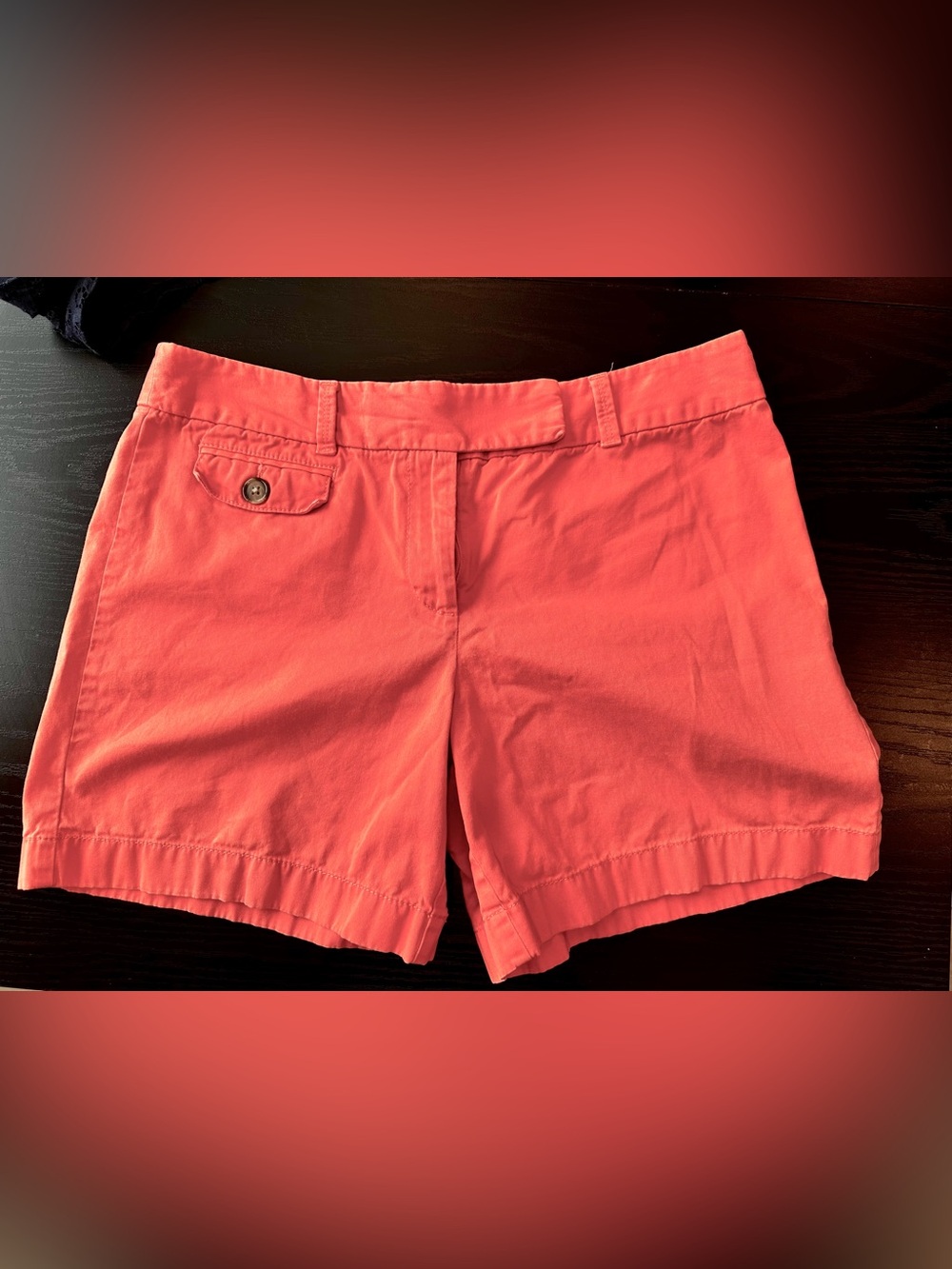 Ann Taylor Coral Casual Shorts size 6